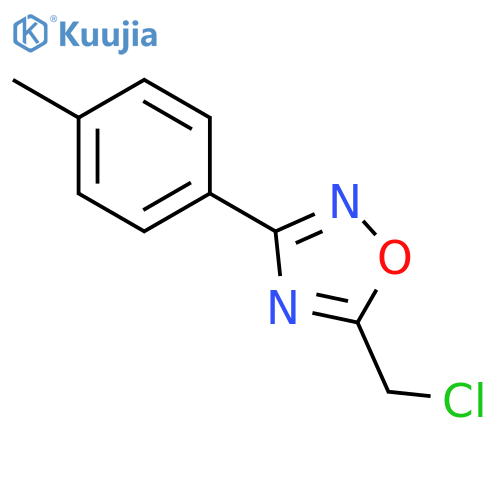 5-(Chloromethyl)-3-(4-methylphenyl)-1,2,4-oxadiazole structure