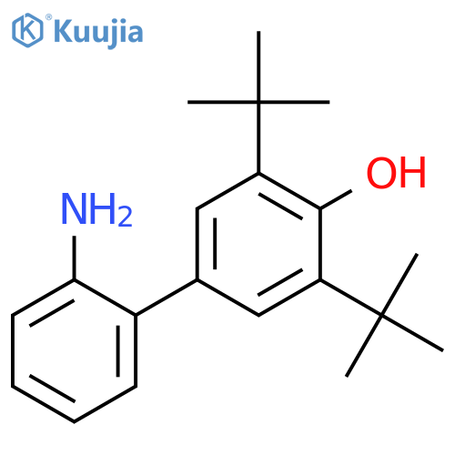 [1,1'-Biphenyl]-4-ol, 2'-amino-3,5-bis(1,1-dimethylethyl)- structure
