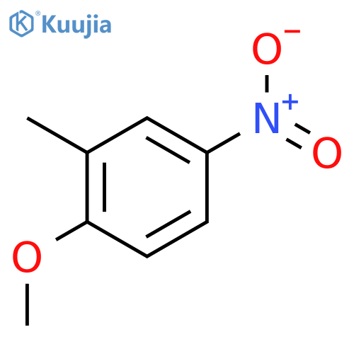 2-Methyl-4-nitroanisole structure