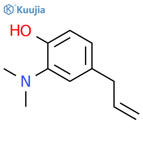 PHENOL, 2-(DIMETHYLAMINO)-4-(2-PROPENYL)- structure