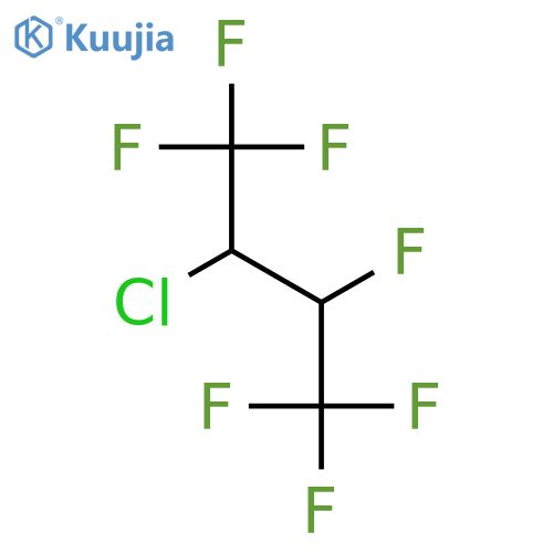 2-Chloro-1,1,1,3,4,4,4-heptafluorobutane structure