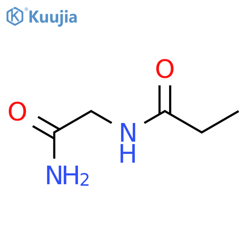 PROPANAMIDE, N-(2-AMINO-2-OXOETHYL)- structure
