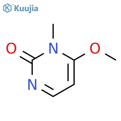 2(1H)-Pyrimidinone,6-methoxy-1-methyl-(9CI) structure