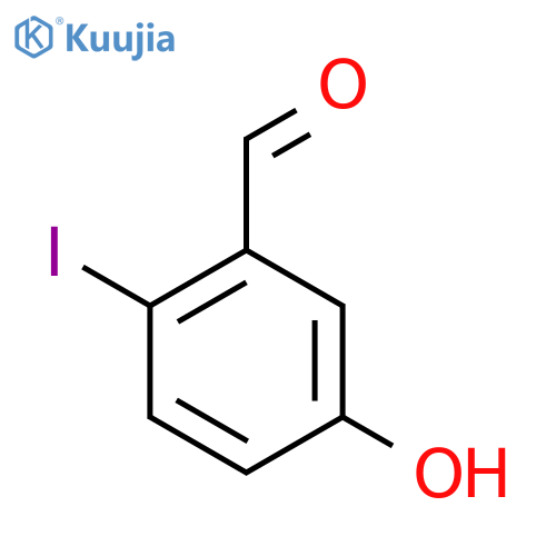 5-Hydroxy-2-iodobenzaldehyde structure