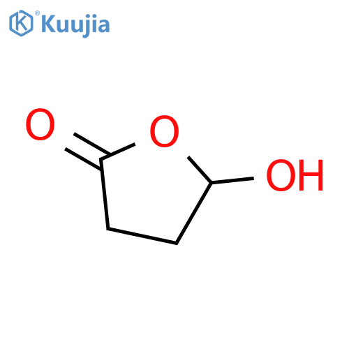5-hydroxyoxolan-2-one structure