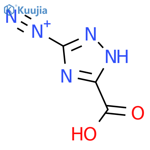 1H-1,2,4-Triazole-3-diazonium, 5-carboxy- structure