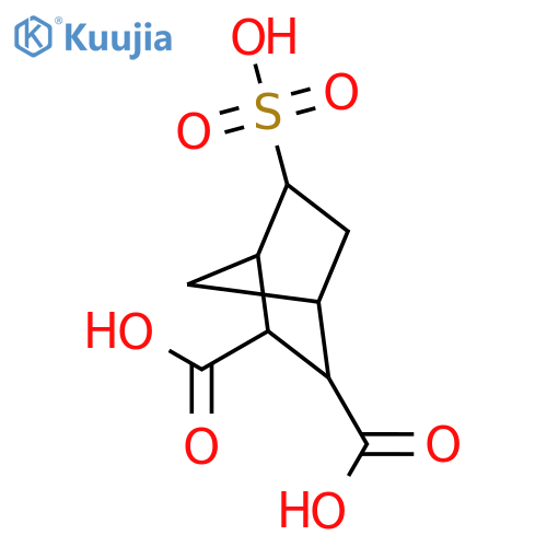 BICYCLO[2.2.1]HEPTANE-2,3-DICARBOXYLIC ACID, 5-SULFO- structure