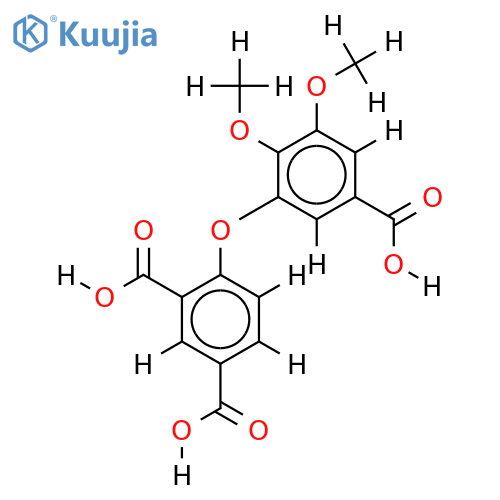 5,6-Dimethoxy-diphenylether-2,3',4-tricarbonsaeure structure