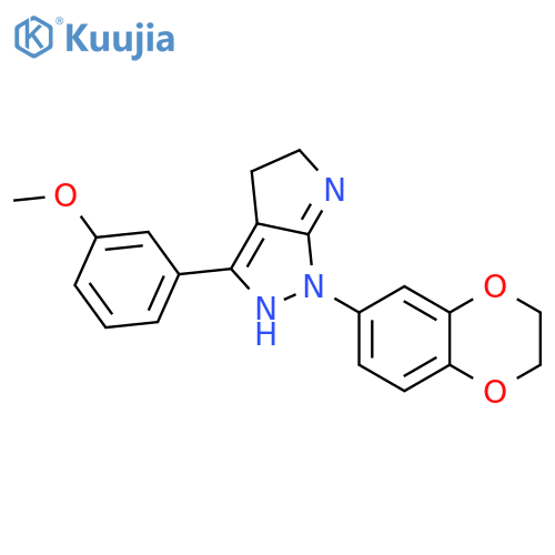 1-Propanone,1-[1-(2-hydroxyethyl)-5-methyl-1H-pyrazol-4-yl]-3-[4-(2-methoxyphenyl)-1-piperazinyl]-,hydrochloride (1:1) structure