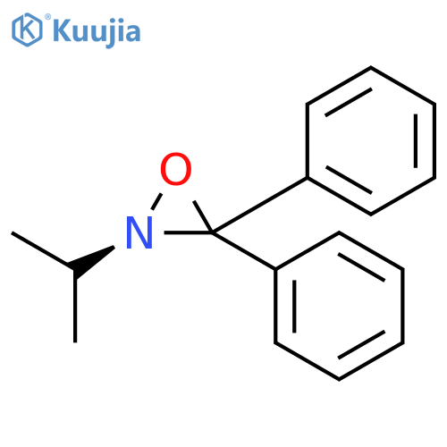 OXAZIRIDINE, 2-(1-METHYLETHYL)-3,3-DIPHENYL-, (R)- structure