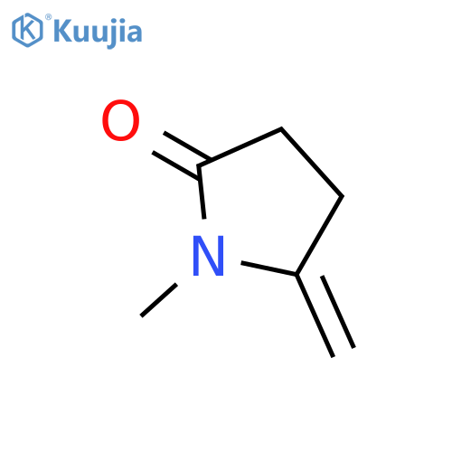 1-methyl-5-methylene-2-Pyrrolidinone structure