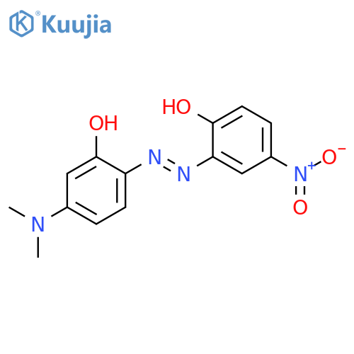 Phenol, 2-[[4-(dimethylamino)-2-hydroxyphenyl]azo]-4-nitro- structure