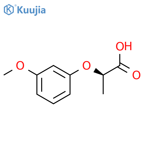 Propanoic acid, 2-(3-methoxyphenoxy)-, (R)- structure