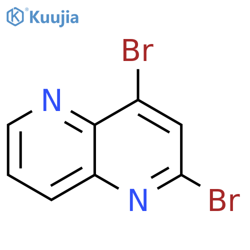 2,4-Dibromo-1,5-naphthyridine structure