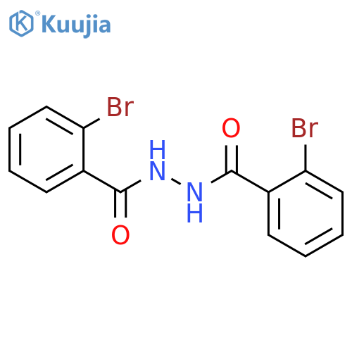 Benzoic acid, 2-bromo-,2-(2-bromobenzoyl)hydrazide structure