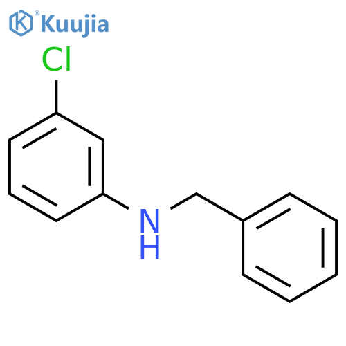 N-benzyl-3-chloroaniline structure