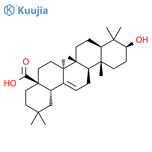 Oleanolic acid structure