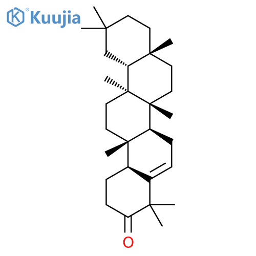 Glutinone (triterpene) structure