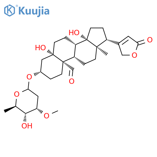 Cymarin structure