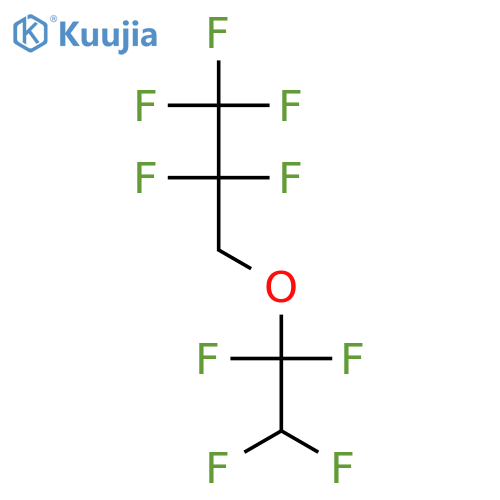 Propane,1,1,1,2,2-pentafluoro-3-(1,1,2,2-tetrafluoroethoxy)- structure
