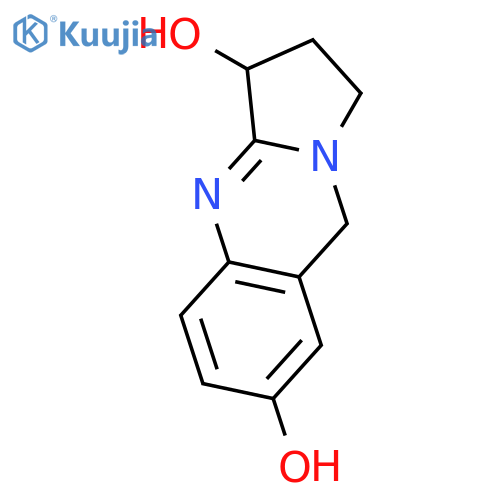 Pyrrolo(2,1-b)quinazoline-3,7-diol, 1,2,3,9-tetrahydro-, (R)- structure