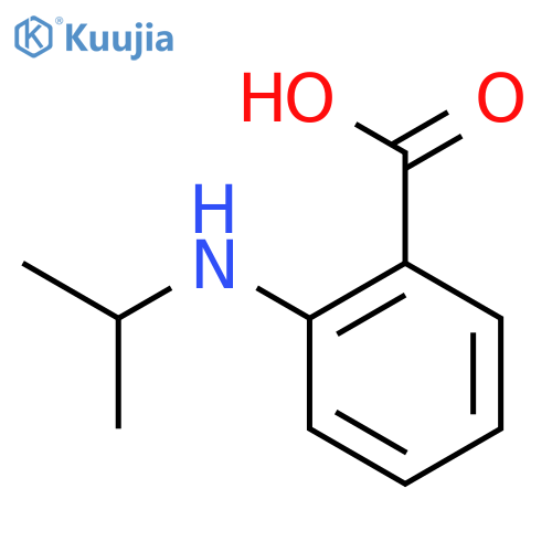 2-(Isopropylamino)benzoic acid structure