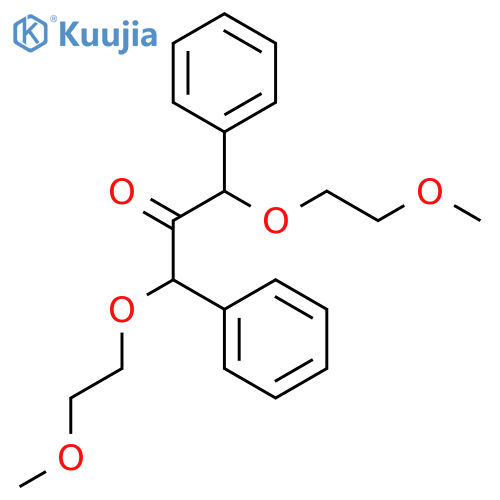 2,5,9,12-Tetraoxatridecan-7-one, 6,8-diphenyl- structure