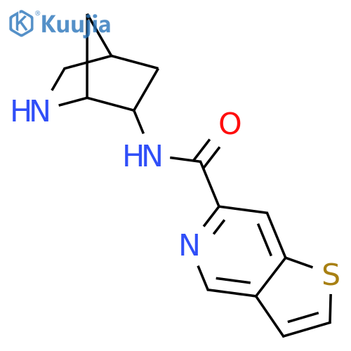 Thieno[3,2-c]pyridine-6-carboxamide, N-2-azabicyclo[2.2.1]hept-6-yl- structure