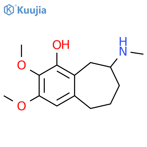 2,3-dimethoxy-8-(methylamino)-6,7,8,9-tetrahydro-5H-benzo[7]annulen-1-ol structure