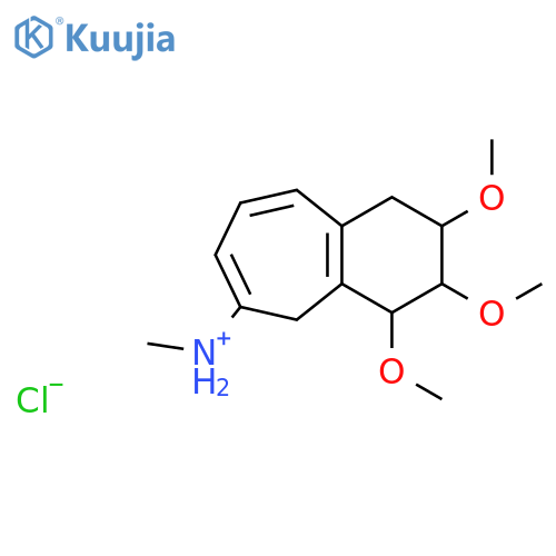 Methyl-(2,3,4-trimethoxy-2,3,4,5-tetrahydro-1h-benzo[7]annulen-6-yl)azanium;chloride structure