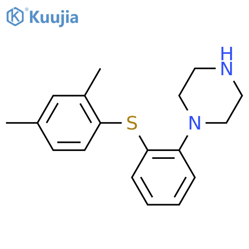 Vortioxetine structure