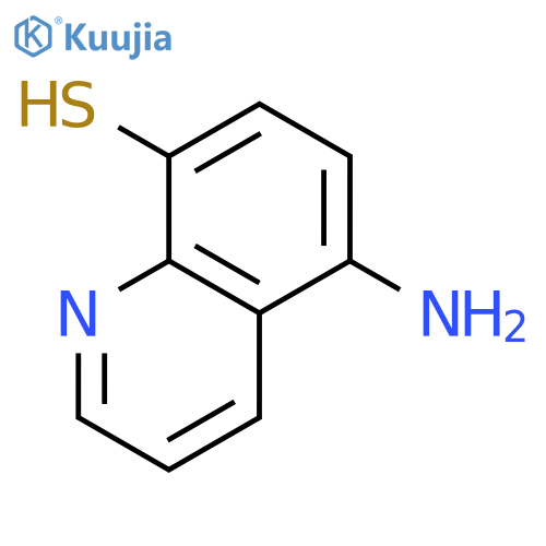 5-aminoquinoline-8-thiol structure