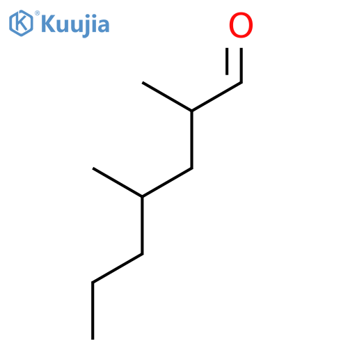 Heptanal, 2,4-dimethyl- structure