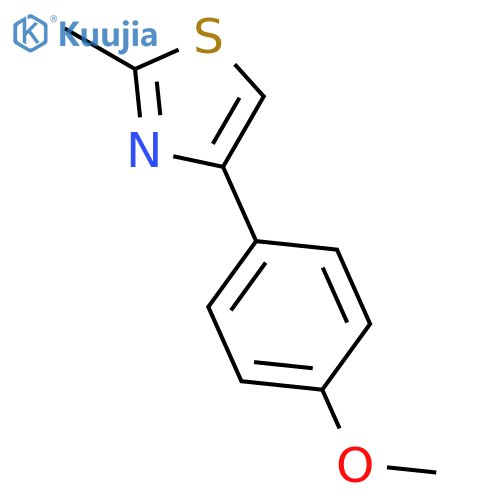 4-(4-Methoxyphenyl)-2-methylthiazole structure