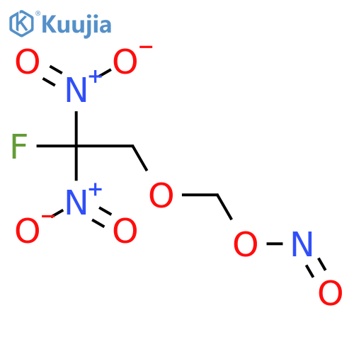 NITROUS ACID, (2-FLUORO-2,2-DINITROETHOXY)METHYL ESTER structure