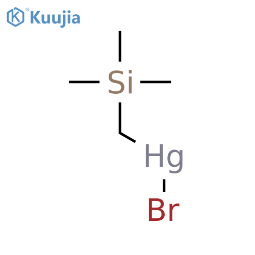 Mercury, bromo[(trimethylsilyl)methyl]- structure