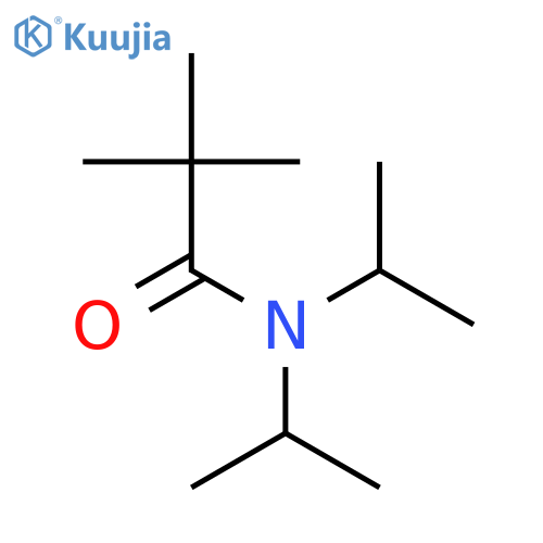 Propanamide, 2,2-dimethyl-N,N-bis(1-methylethyl)- structure