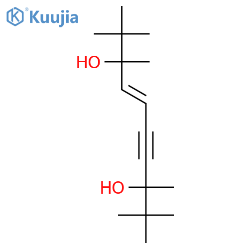 4-DECEN-6-YNE-3,8-DIOL, 2,2,3,8,9,9-HEXAMETHYL- structure