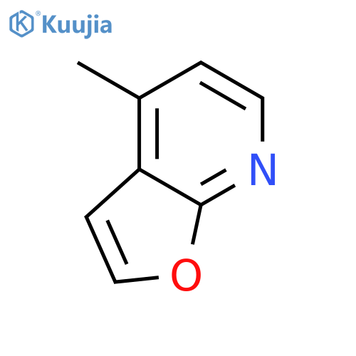 4-methylfuro[2,3-b]pyridine structure