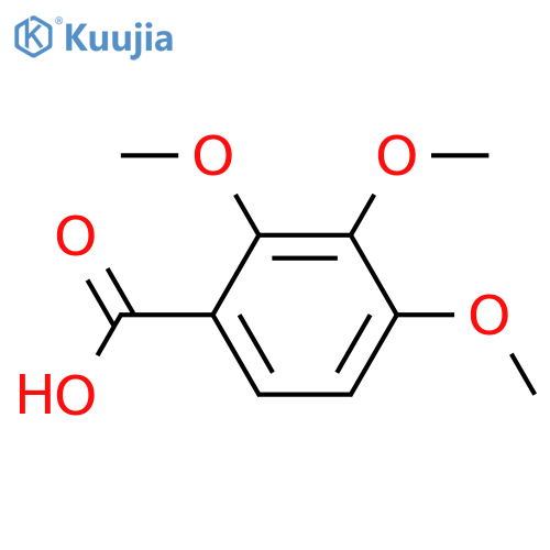Benzoic acid, trimethoxy- structure