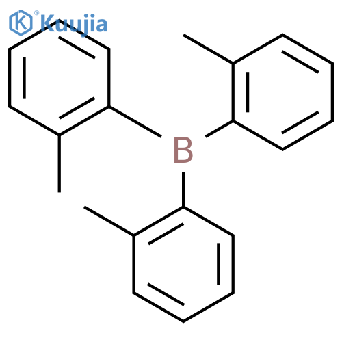Borane, tris(methylphenyl)- structure
