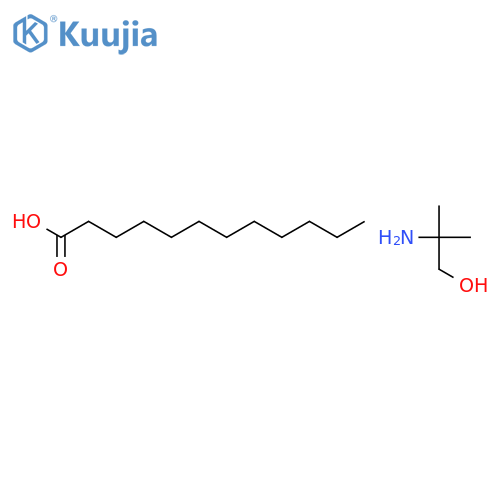 lauric acid, compound with 2-amino-2-methylpropan-1-ol (1:1) structure