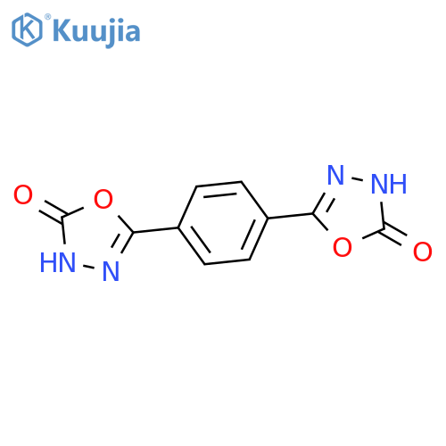 1,3,4-OXADIAZOL-2(3H)-ONE, 5,5'-(1,4-PHENYLENE)BIS- structure