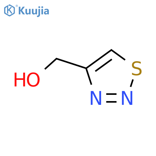 1,2,3-Thiadiazol-4-ylmethanol structure
