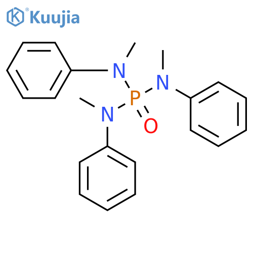 Phosphoric triamide, N,N',N''-trimethyl-N,N',N''-triphenyl- structure