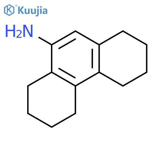 9-PHENANTHRENAMINE, 1,2,3,4,5,6,7,8-OCTAHYDRO- structure