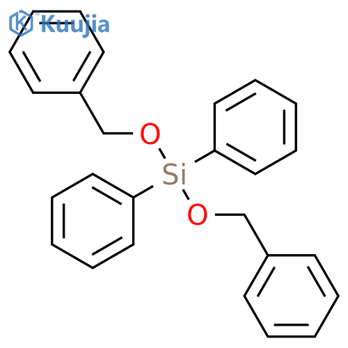 Silane, diphenylbis(phenylmethoxy)- (9CI) structure