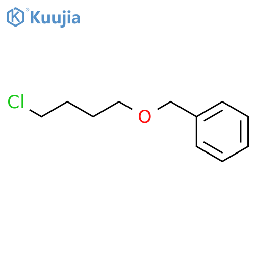 (4-chlorobutoxy)methylbenzene structure