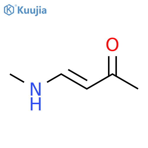 3-Buten-2-one, 4-(methylamino)-, (E)- structure