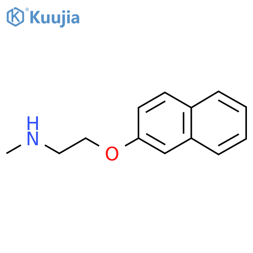 Methyl[2-(naphthalen-2-yloxy)ethyl]amine structure